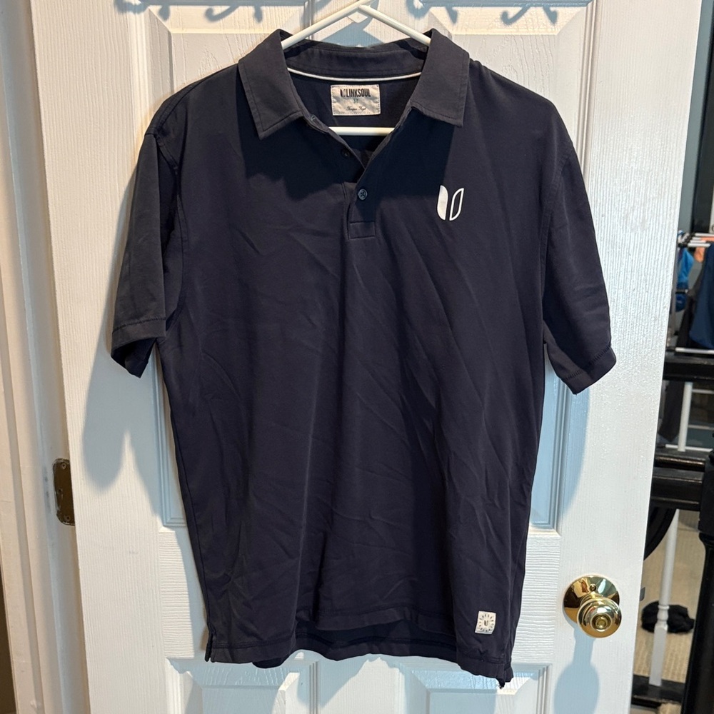 Linksoul Dark Blue Polo Shirt